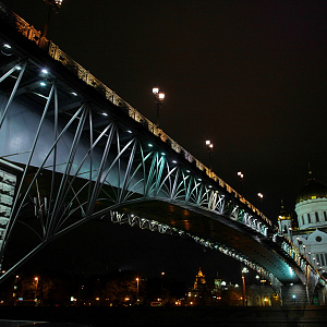 Архитектурно-художественная подсветка Патриаршего моста