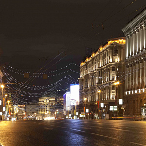 Архитектурно-художественное освещение Тверской улицы